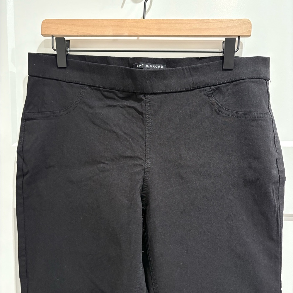 Zac & Rachel Black Cropped Ankle Pants